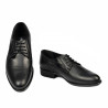 Buty eleganckie męskie 837 czarne