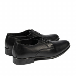 Buty eleganckie męskie 837 czarne