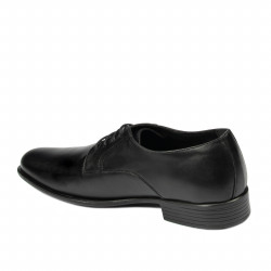 Buty eleganckie męskie 837 czarne