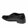 Buty eleganckie męskie 837 czarne
