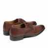 Eleganckie buty męskie 837 a koniak