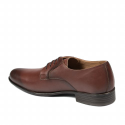 Eleganckie buty męskie 837 a koniak