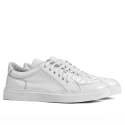 Casual/sportowe buty męskie 891 białe