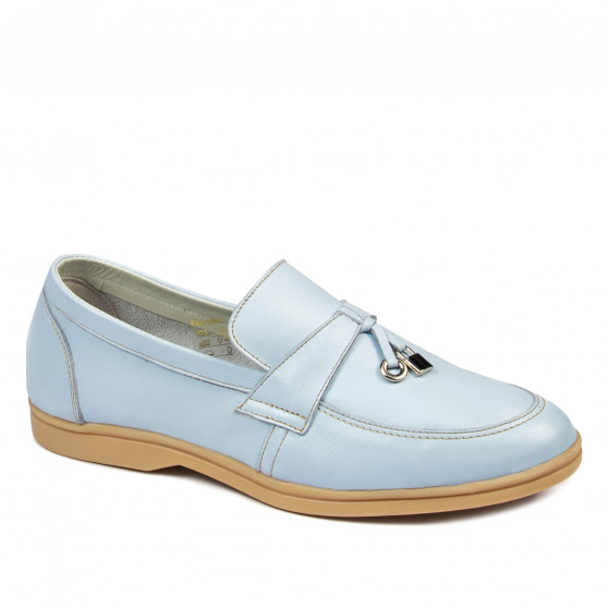 Damskie mokasyny 6054 niebieskie