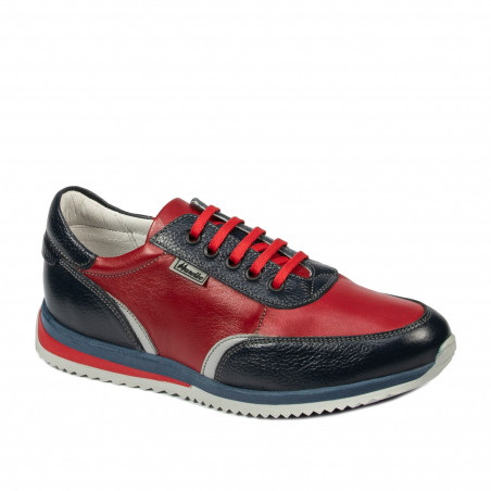 Buty sportowe dla nastolatków 374 indygo+czerwony