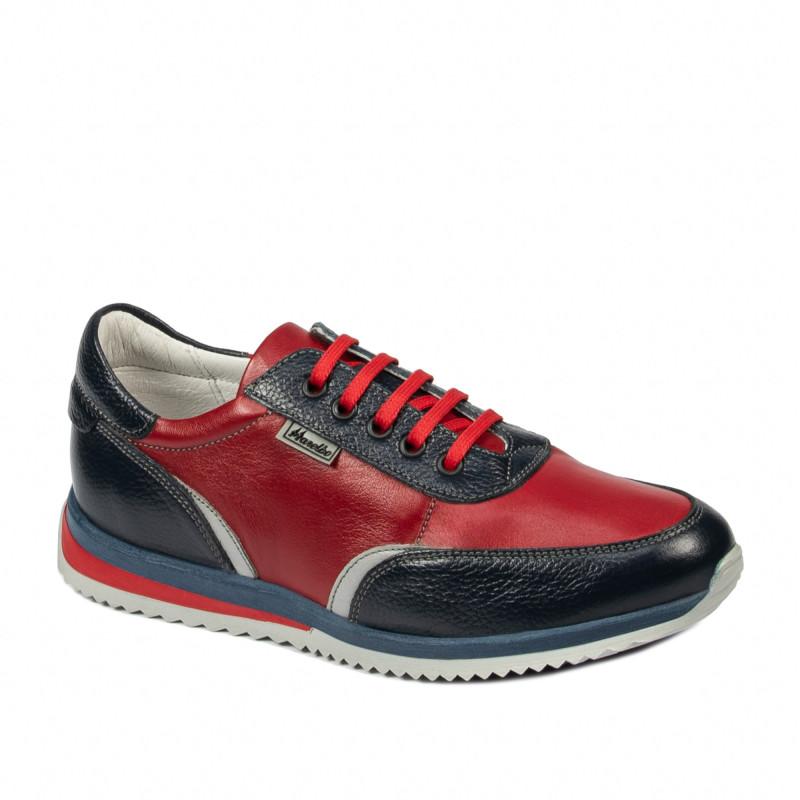 Buty sportowe dla nastolatków 374 indygo+czerwony