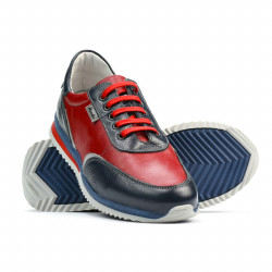Buty sportowe dla nastolatków 374 indygo+czerwony