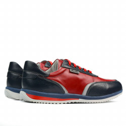 Buty sportowe dla nastolatków 374 indygo+czerwony
