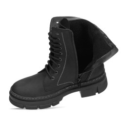 Damskie botki 3366 tuxon czarne