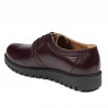 Damskie buty casualowe 6007 bordo