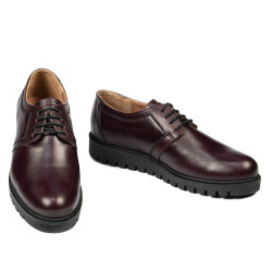 Damskie buty casualowe 6007 bordo