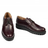 Damskie buty casualowe 6007 bordo
