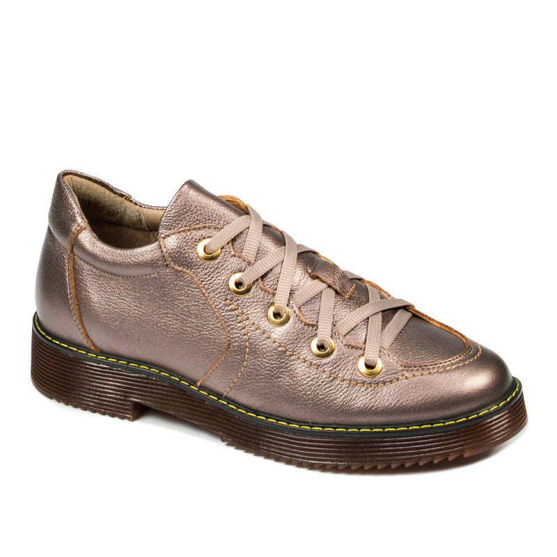 Damskie buty casual 6026 miedziane
