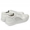 Buty sportowe/casual damskie 6010 biały perłowy kombinowany