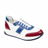 Damskie buty sportowe 6030 cyklamen+białe