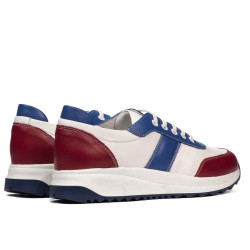 Damskie buty sportowe 6030 cyklamen+białe