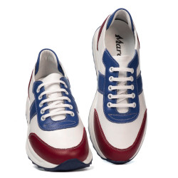 Damskie buty sportowe 6030 cyklamen+białe