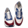 Damskie buty sportowe 6030 cyklamen+białe