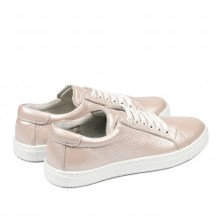 Damskie buty sportowe 695 perłowy pudrowy