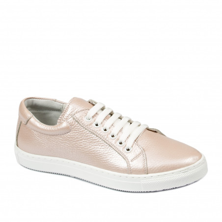 Damskie buty sportowe 695 perłowy pudrowy