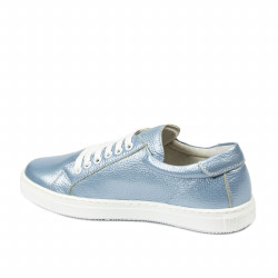 Damskie buty sportowe 695 niebieski perłowy