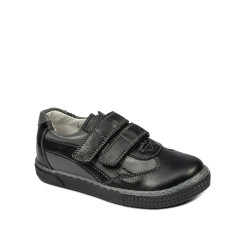 Buty dziecięce małe 16c czarne+szare