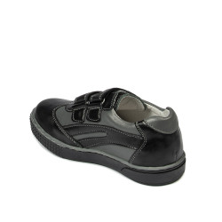 Buty dziecięce małe 16c czarne+szare