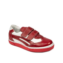 Buty dla małych dzieci 16c czerwono-białe