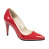 Eleganckie buty damskie 1246 lakierowana czerwień