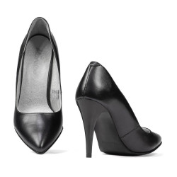 Eleganckie buty damskie 1246 perła antracyt