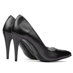 Eleganckie buty damskie 1246 perła antracyt