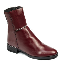 Buty damskie 3331 bordo