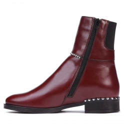Buty damskie 3331 bordo