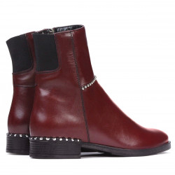 Buty damskie 3331 bordo