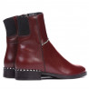 Buty damskie 3331 bordo