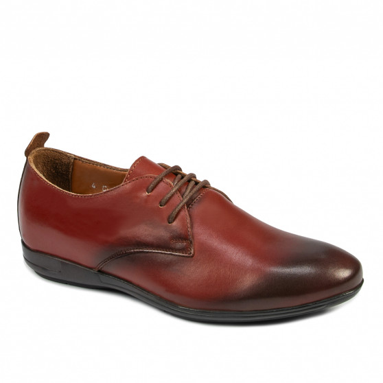 Eleganckie buty młodzieżowe 370 a brązowe