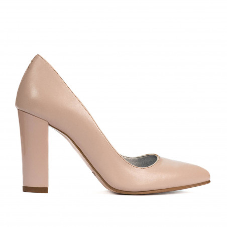 Damskie eleganckie buty 1261 nude