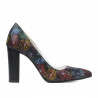 Eleganckie buty damskie 1261 czarny pastel