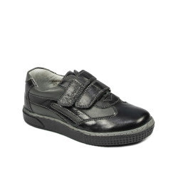 Małe buty dziecięce 16-2c czarne+szare