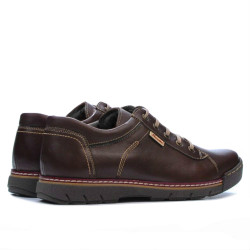 Męskie buty sportowe 834 brązowe