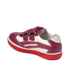 Buty dziecięce małe 16-3c różowe+białe