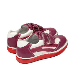 Buty dziecięce małe 16-3c różowe+białe