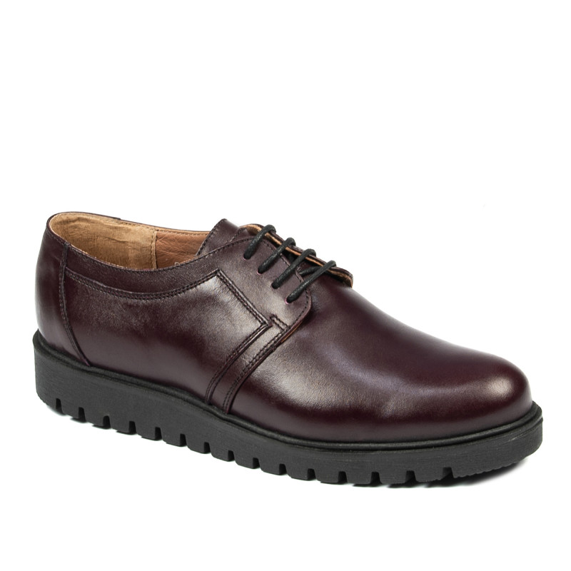 Damskie buty casualowe 6007 bordo