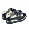 Buty dziecięce małe 16-2c indygo+białe