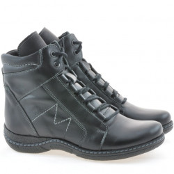Damskie botki 3280 czarne