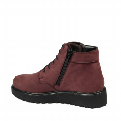 Buty damskie 3335 bufo bordo
