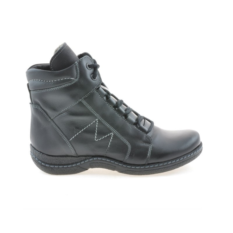 Damskie botki 3280 czarne