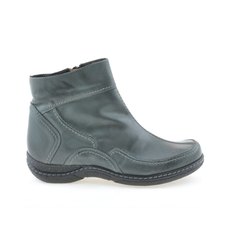 Damskie botki 3223 a szare