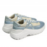 Damskie buty sportowe 6015 perłowo-niebieskie kombinowane