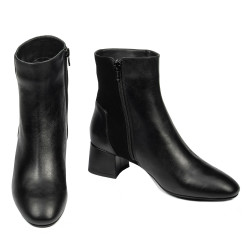 Damskie botki 1403 czarne